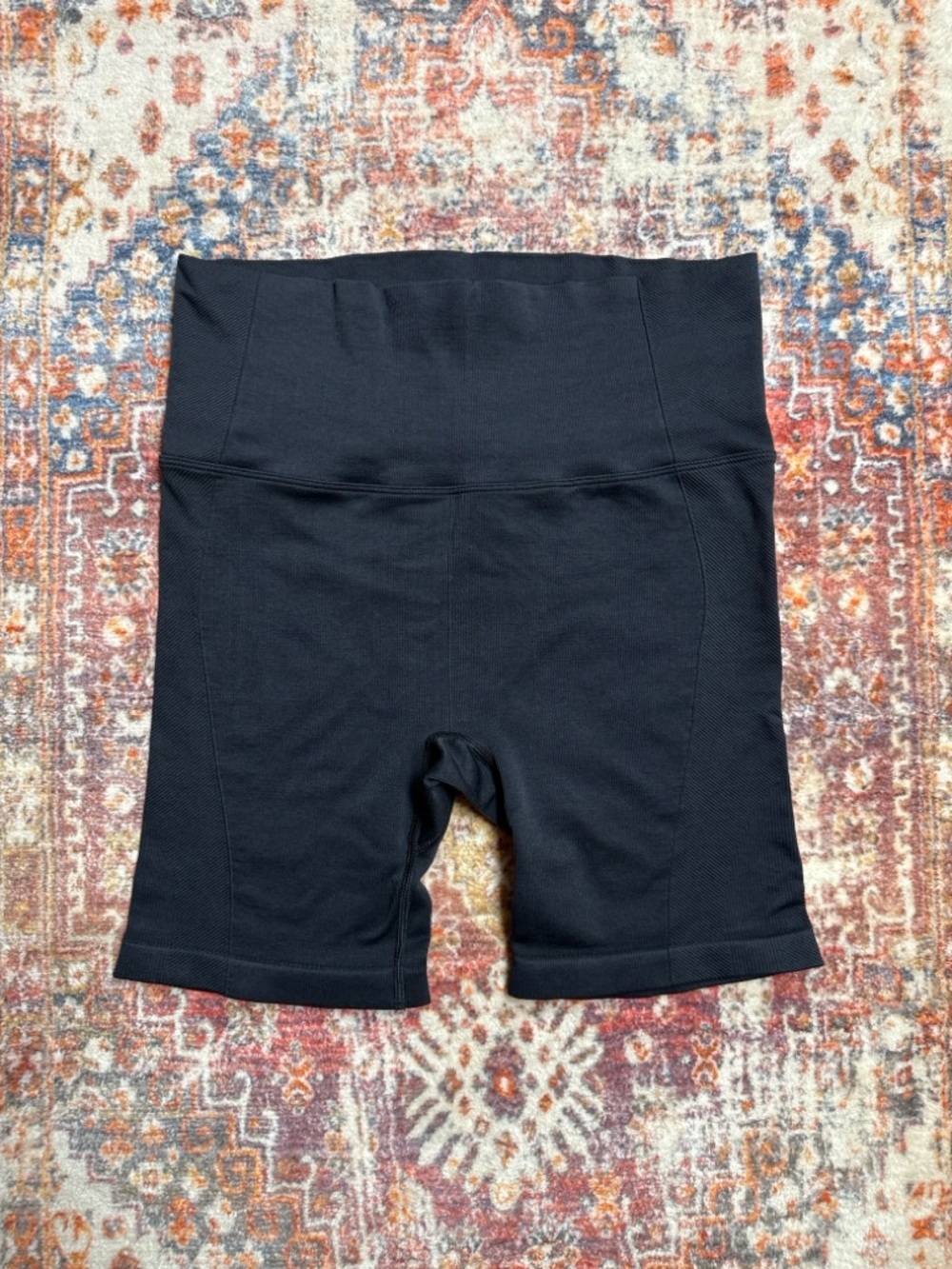 All in Motion Biker Shorts Black High Rise XL 5 Inch Inseam